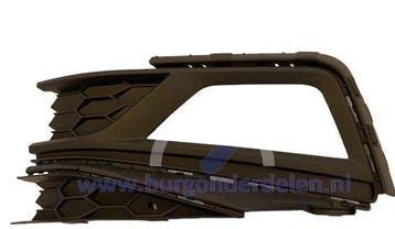 GTI Mistlamp Kap Open Links Mat Zwart Geschikt Voor Polo..., Ophalen of Verzenden, Nieuw, Links, Volkswagen