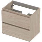 INK - Onderkast 2 Laden Greeploos met Houten Keerlijst -, Ophalen of Verzenden, Nieuw