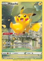 Pikachu GG30/GG70 Crown Zenith, Ophalen of Verzenden, Nieuw, Losse kaart, Foil