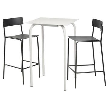 Serax August Tuinset: Bartafel Aluminium Zand + Barstoelen, Ophalen of Verzenden, Nieuw, Aluminium, Tuinset