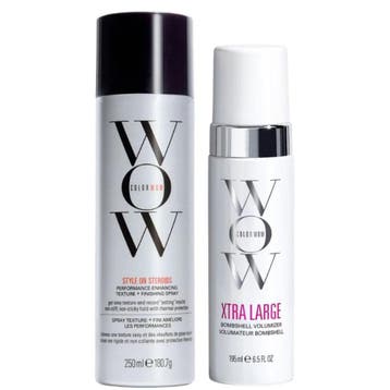 Color WoW Style On Steroids + Xtra large Duo - 250+195ml, Ophalen of Verzenden, Nieuw, Gel, Wax, Haarlak of Mousse