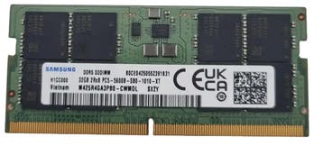 32GB DDR5 5600Mhz Sodimm laptop geheugen, Computers en Software, RAM geheugen, Verzenden, Refurbished
