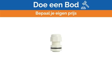 Bieden: RS PRO M20 Cable Gland IP68 Nylon White 10-14mm - 8, Watersport en Boten, Ophalen of Verzenden, Nieuw, Elektra en Verlichting