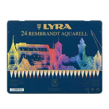 Lyra aquarel kleurpotloden Rembrand van €73,99 voor €37,00, Ophalen of Verzenden, Nieuw