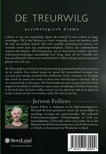 De treurwilg 9781913980009 Jeroen Follens, Verzenden, Zo goed als nieuw, Jeroen Follens