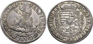 Taler, daalder o Jahr Haus Habsburg / Österreich Ferdinan.., Verzenden