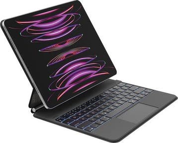 2dekans | Belkin Pro Hoes met Toetsenbord en Magnetische, Computers en Software, Windows Tablets, Ophalen of Verzenden, Zo goed als nieuw