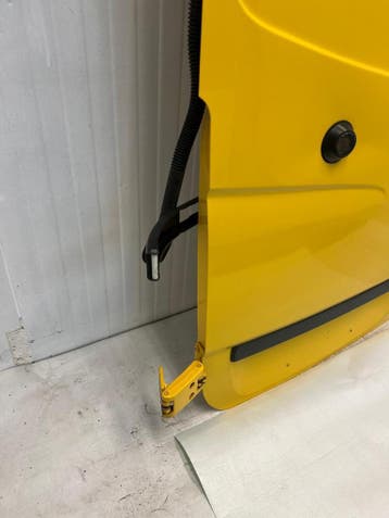 VW Crafter achterdeur links bj.2016 kleur Broom Yellow, Gebruikt, Achter, Volkswagen, Deur
