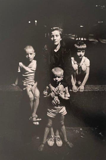 Franck Pourcel - mere et enfants dans la nuit