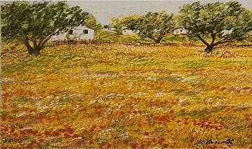 Michele Cascella (1892-1989) - Luci destate, Antiek en Kunst