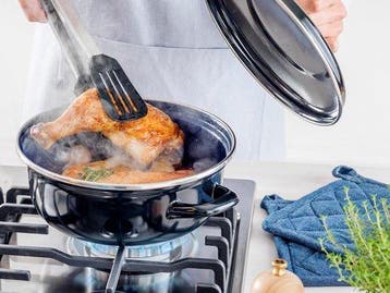 BK Fortalit Emaille braadpan 24cm/2.5L - Inductie braadpan, Verzenden, Nieuw