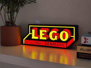 Custom Item LEGO - 1946 - Vintage Logo Lightbox, Kinderen en Baby's, Speelgoed | Duplo en Lego, Nieuw
