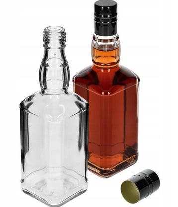 Glazenflesje Daniels 500 ml, Verzenden, Nieuw