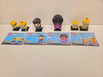 Lego Set - Minions, BrickHeadz - LEGO Belle Bottom, Kevin en, Nieuw