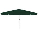 vidaXL Tuinparasol Groen 395 x 395 x 245 cm Polyester, Verzenden, Nieuw, 3 tot 4 meter