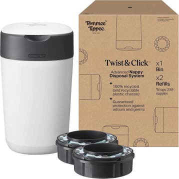 Tommee Tippee Luieremmer | 2 Cassettes | Retourdeal 45%, Overige merken, Luieremmer, Ophalen of Verzenden, Zo goed als nieuw