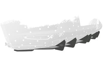 Racing diffuser / achterskirt voor Seat Leon 3 (Type 5F) 5-d, Auto-onderdelen, Verzenden, Nieuw