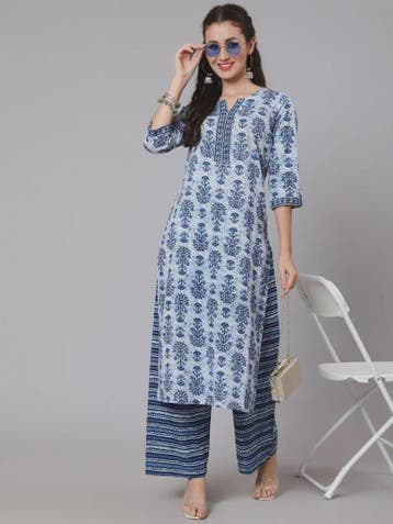Traditionele Indiase Punjabi Salwar Kameez Set voor Dames -, Verzenden, Nieuw