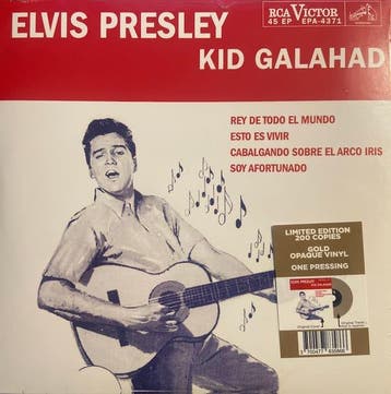 Elvis Presley - Kid Galahad (EP) 3700477835866 (1-7-Vinyl-S, Ophalen of Verzenden, Nieuw in verpakking