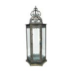 Lantaarn - Glas, Metaal - 65 cm