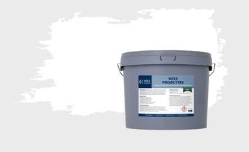 Wixx Projecttex Mat - 10L Wit 10L, Wit, Nieuw, Verf, Verzenden