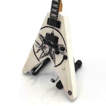 Miniatuur replica  Dean gitaar - Eric Peterson - Testament, Verzamelen, Ophalen of Verzenden, Nieuw, Pop, Beeldje of Miniatuur