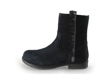 Muyters Enkellaarzen Meisjes in maat 28 Zwart, Verzenden, Jongen of Meisje, Schoenen, Zo goed als nieuw