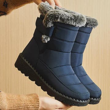 Dames Winterlaarzen - Waterdichte Enkelhoge Laarsjes met Bon, Verzenden, Nieuw