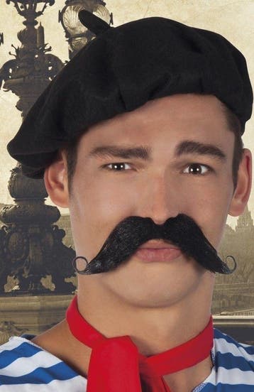 Snor Fransman, Verzenden, Nieuw, Feestartikel