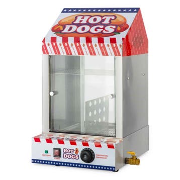 HCB Hotdog steamer - 230V - RVS, Zakelijke goederen, Horeca | Keukenapparatuur, Verzenden, Nieuw in verpakking, Overige typen