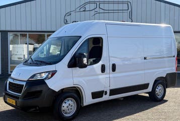 Peugeot Boxer L2H2 | Financial Lease voor 145 p/mnd, Gebruikt, Overige carrosserieën, Wit, 360° camera