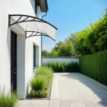 Voordeurluifel transparant - 120 cm, Huis en Inrichting, Verzenden, Nieuw