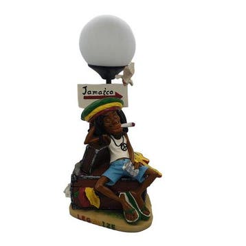 2dekans | Wiet accesoires rastafari bureaulamp – grappige, Ophalen of Verzenden, Zo goed als nieuw