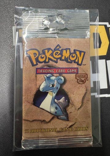 Pokémon - 1 Booster pack - Pokemon Fossil Long Crimp Booster, Nieuw