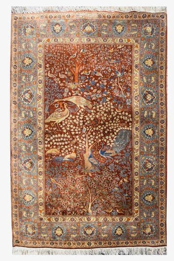 Punjab - Vloerkleed - 220 cm - 127 cm - Levensboom, Nieuw