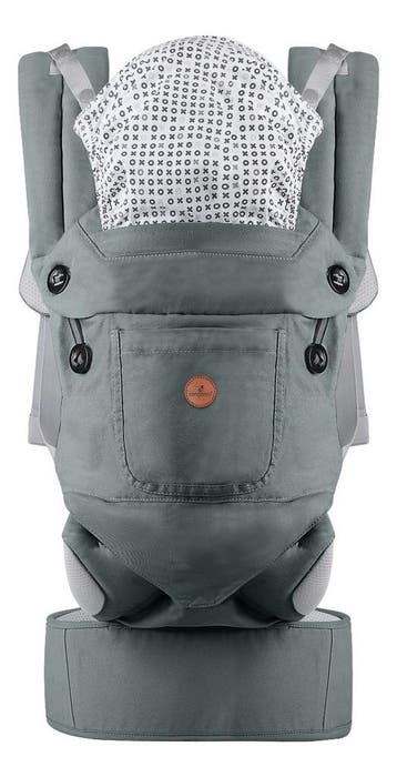 Cangaroo Bora Grey Ergonomische Draagzak, Verzenden, Nieuw