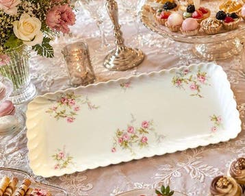Haviland & Co. Limoges - Taartschaal - Plateau à cakes ,, Antiek en Kunst