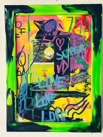 David Harianna (1978) - Esclusiva Opera dArte Pop Art:, Nieuw