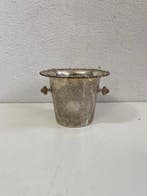 Ijsemmer - Verzilverd - Vintage fleshouder, Antiek en Kunst
