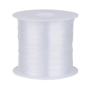 1 rol transparant nylon draad 0,35mm 55 meter per rol, Ophalen of Verzenden, Nieuw, Kraal