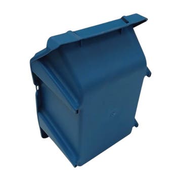 Magazijnbak, 184x304x129 mm, levensmiddelgeschikt, blauw, Ophalen of Verzenden