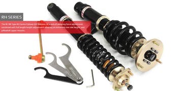 BC-Racing Schroefset BMW E46 98– A-Geïntegreerd BR-RH BC 053, Auto-onderdelen, Ophanging en Onderstel, Nieuw, BMW