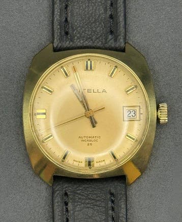 Nitella - Automatic Cal. ETA 2782 – Gold Plated - Serviced -, Nieuw