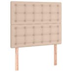 Bedhoofdeinde 2st 90cm kunstleer | retourdeal 65% korting, Huis en Inrichting, Slaapkamer | Bedden, Overige materialen, 90 cm
