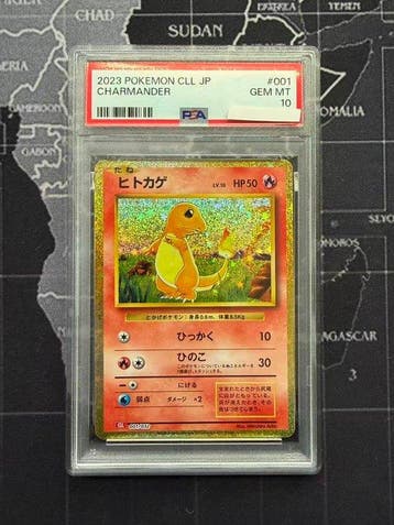 Pokémon - 1 Graded card - Charmander - PSA 10 - Scarlet &, Nieuw
