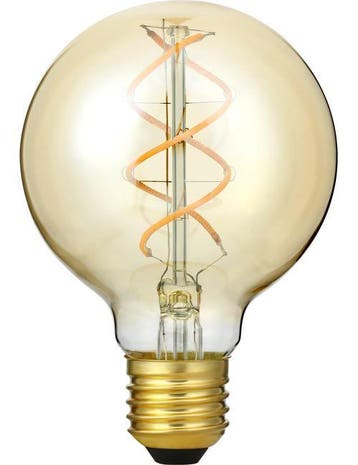 SPL LED Globelamp G80 E27 5W 460lm 2200K Goud 3-staps dim..., Ophalen of Verzenden, Nieuw