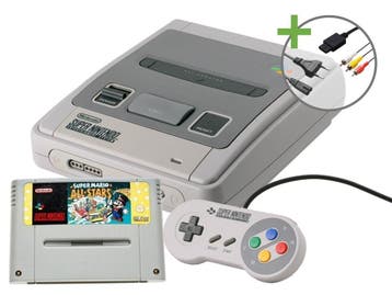 Super Nintendo Starter Pack - Super Mario All Stars Edition, Spelcomputers en Games, Ophalen of Verzenden, Zo goed als nieuw