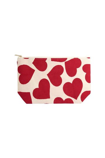 Goudlief Make-up tasje met hartjes (Make-uptassen), Verzenden, Nieuw, Zwart