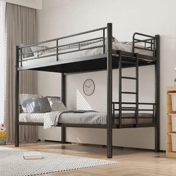 Stapelbed Kinderen 90x200cm - Veilig, Omvormbaar tot 2 Enkel, Verzenden, Nieuw