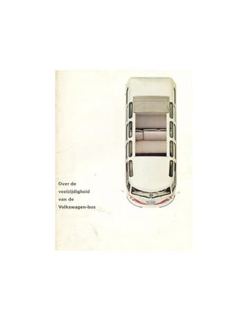 1964 VOLKSWAGEN TRANSPORTER BROCHURE NEDERLANDS, Nieuw, Volkswagen, Author
